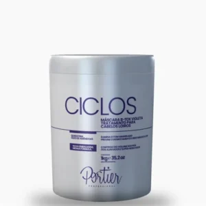 Portier Professional Ciclos B-tox Violet Máscara Reconstrutora 1kg
