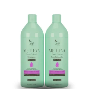 Zap Me Leva Com Você Hidratação Óleo de Argan e Ácido Hialurônico - Shampoo + Condicionador 1000ml